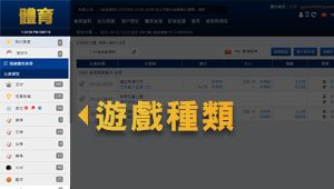 娛樂城體育賽事遊戲種類